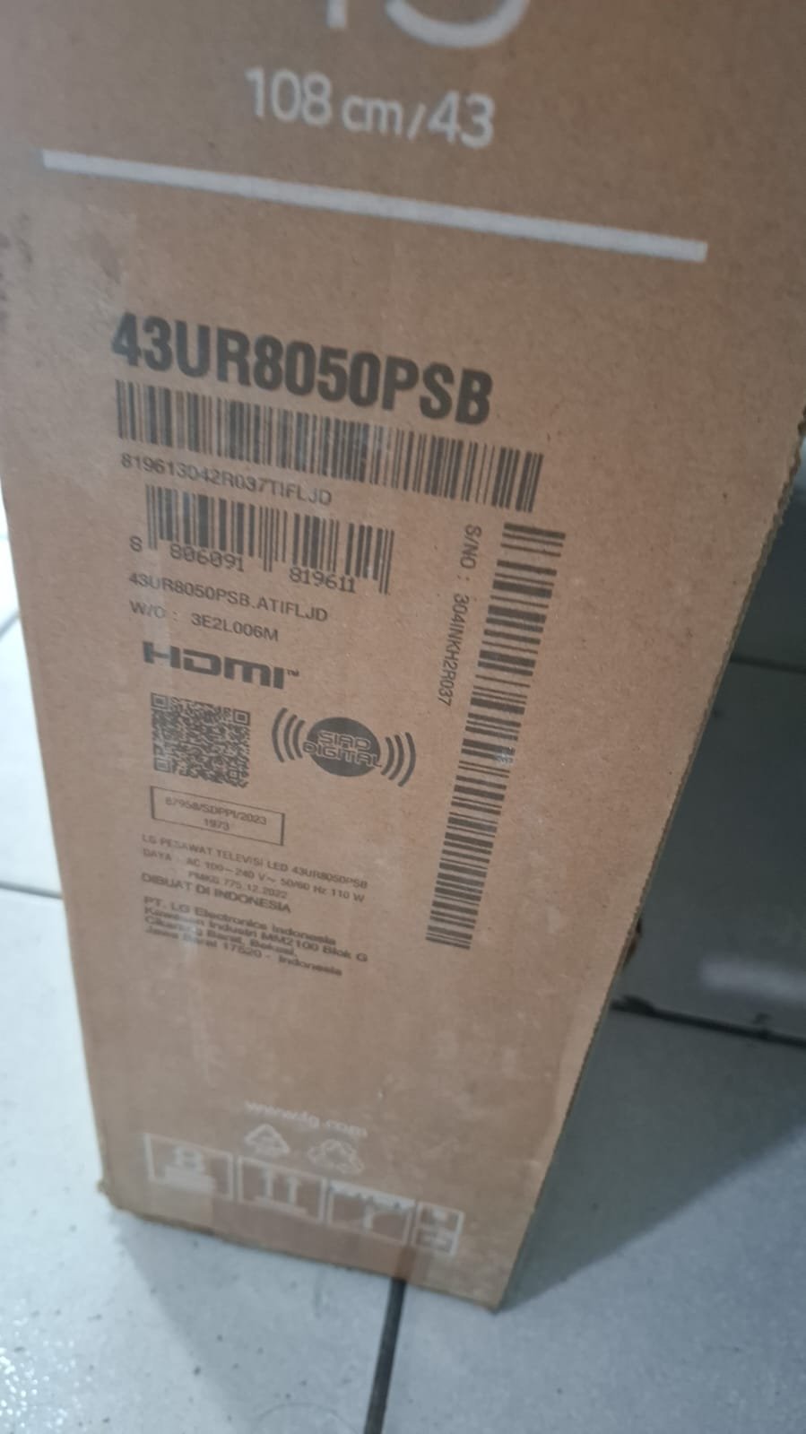 Smart 43UR80 43inc